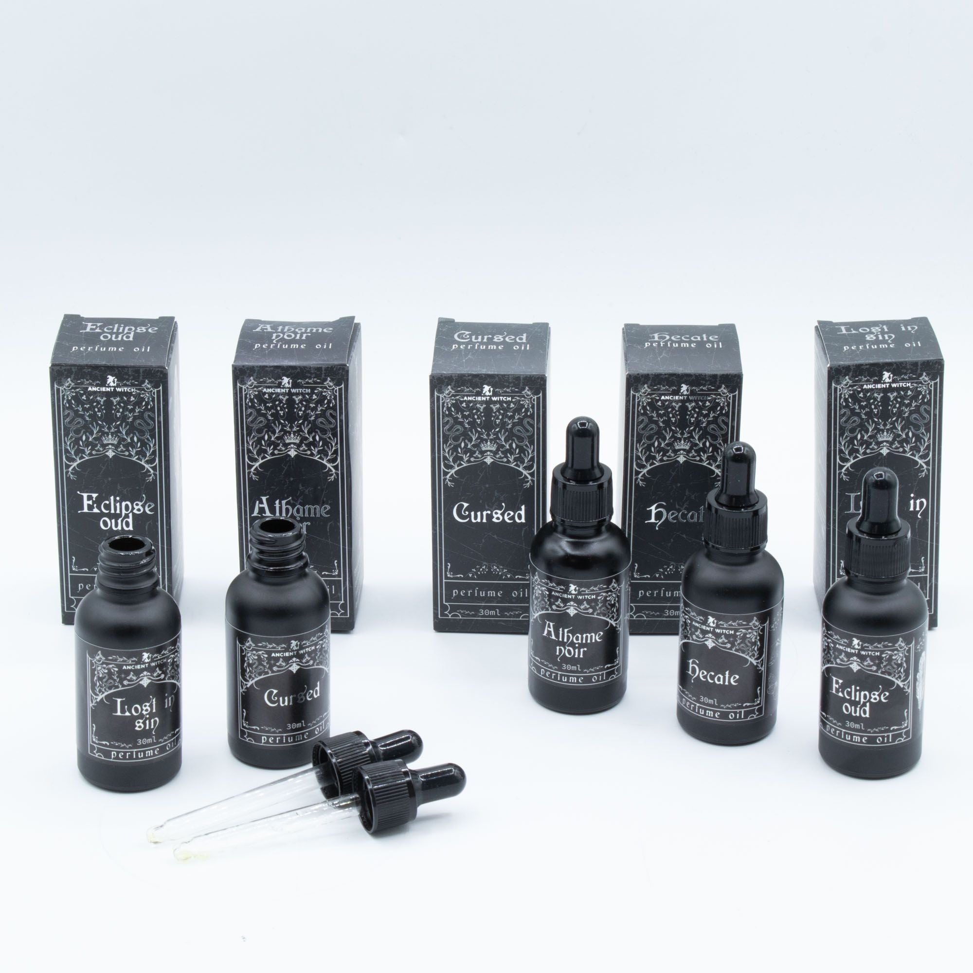 Antiguo Aceite Perfumado de Bruja - Atheme Noir