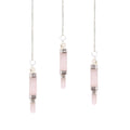 Péndulos Especiales - Cuarzo Rosa 3 Partes