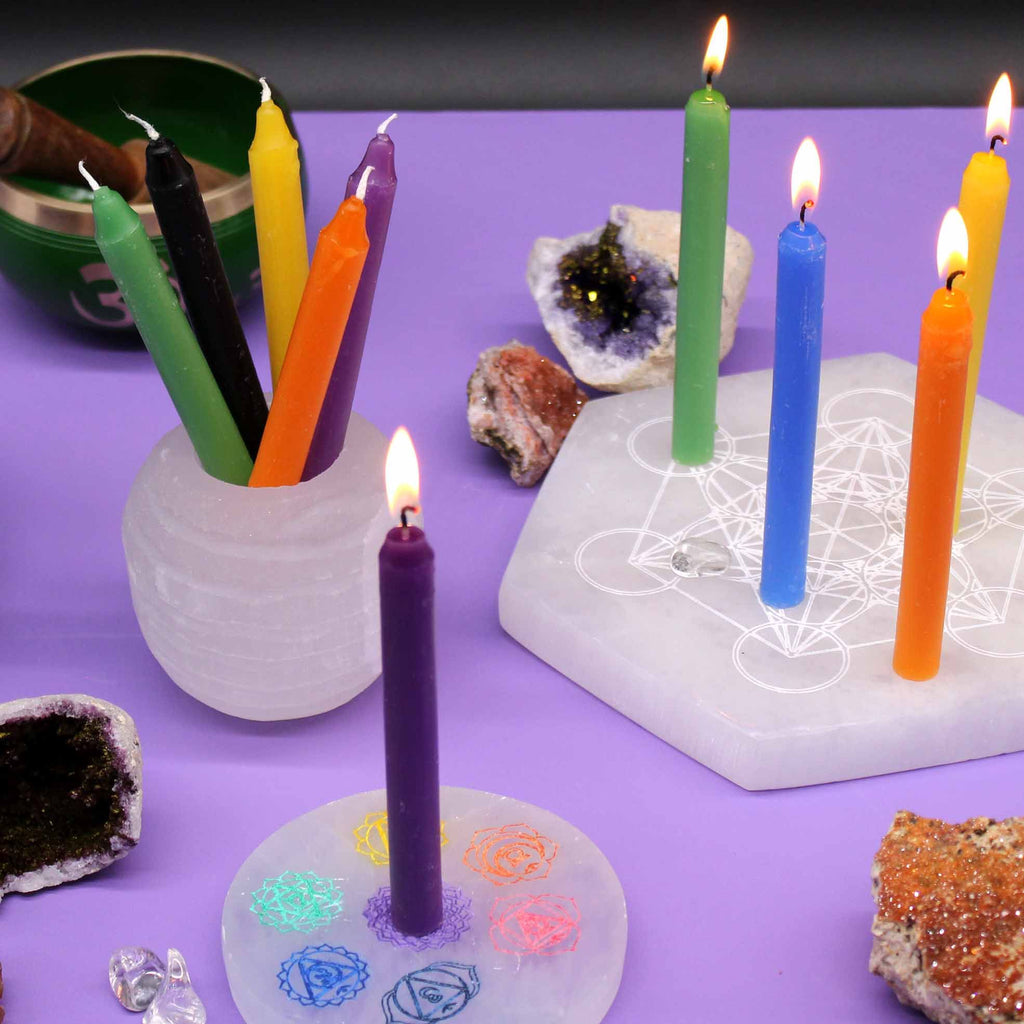 Conjunto de 10 velas - Buena energía