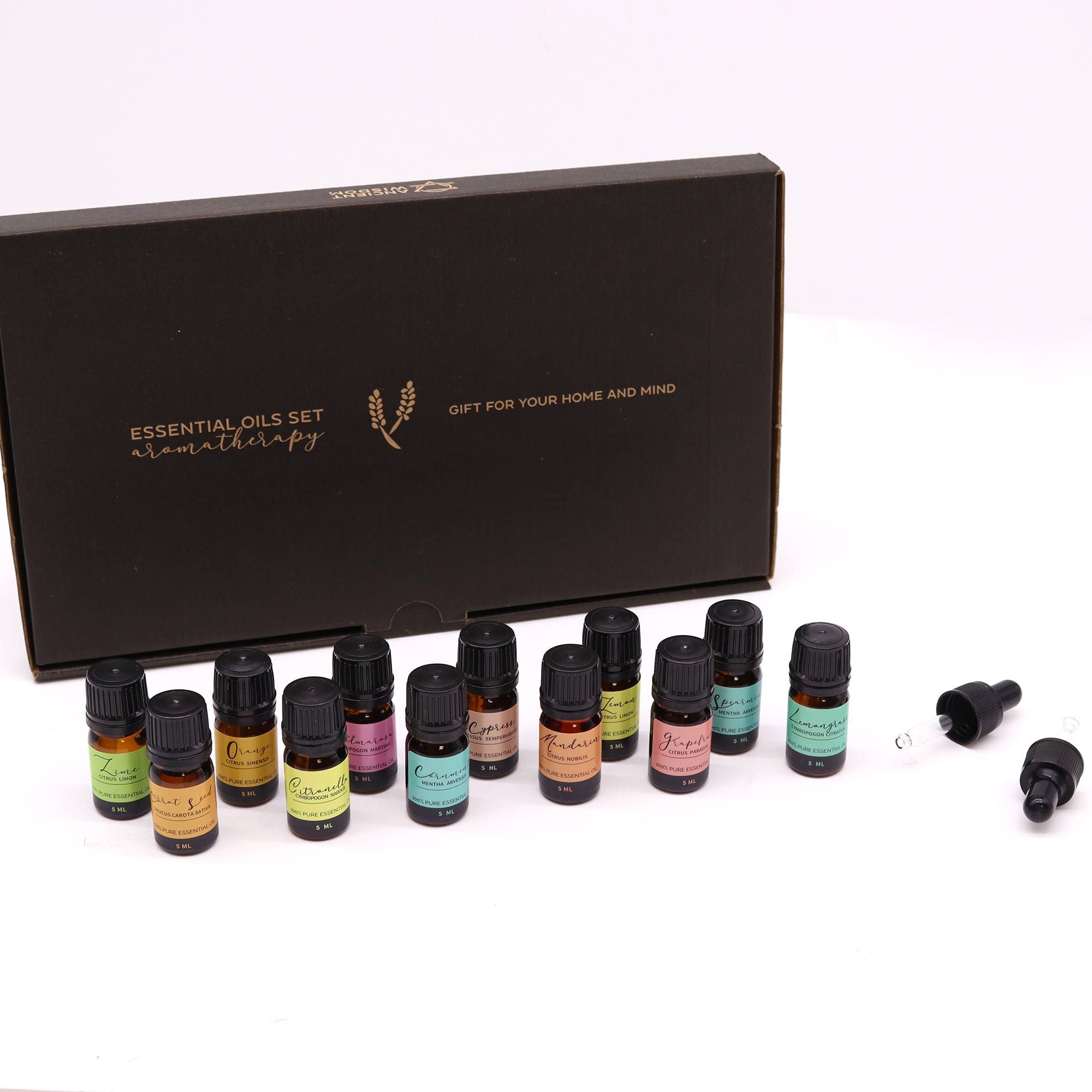 Set de aceites esenciales para aromaterapia - Verano