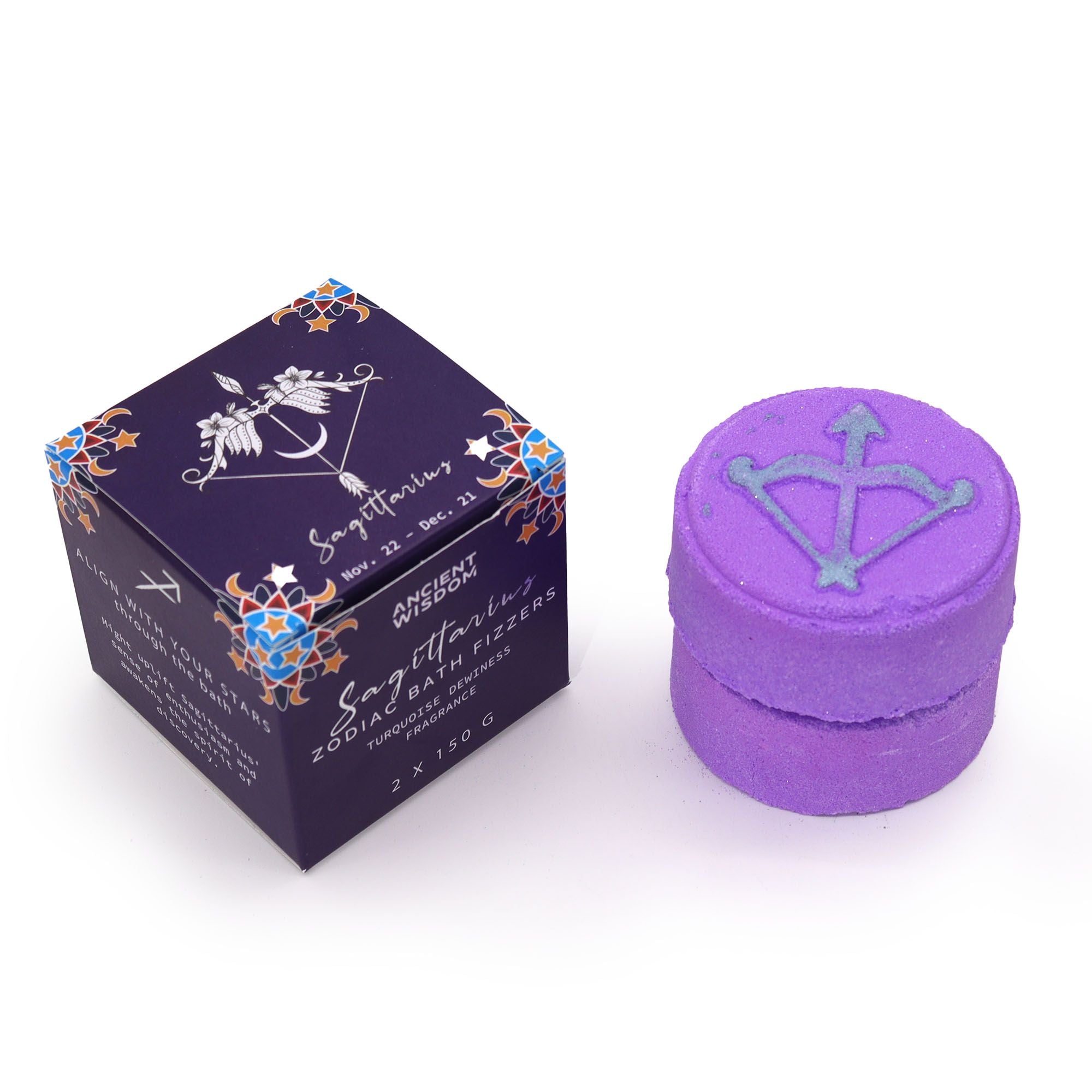 Set de Bombas de Baño del Horóscopo - Sagitario
