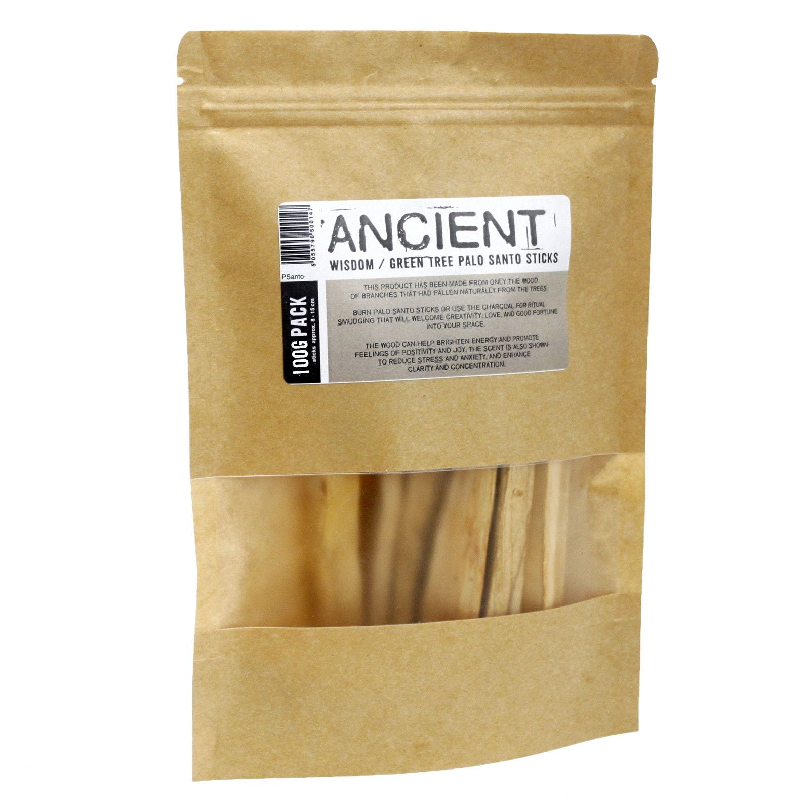 Palos de Palo Santo Natural 100g · 10-15 Palitos