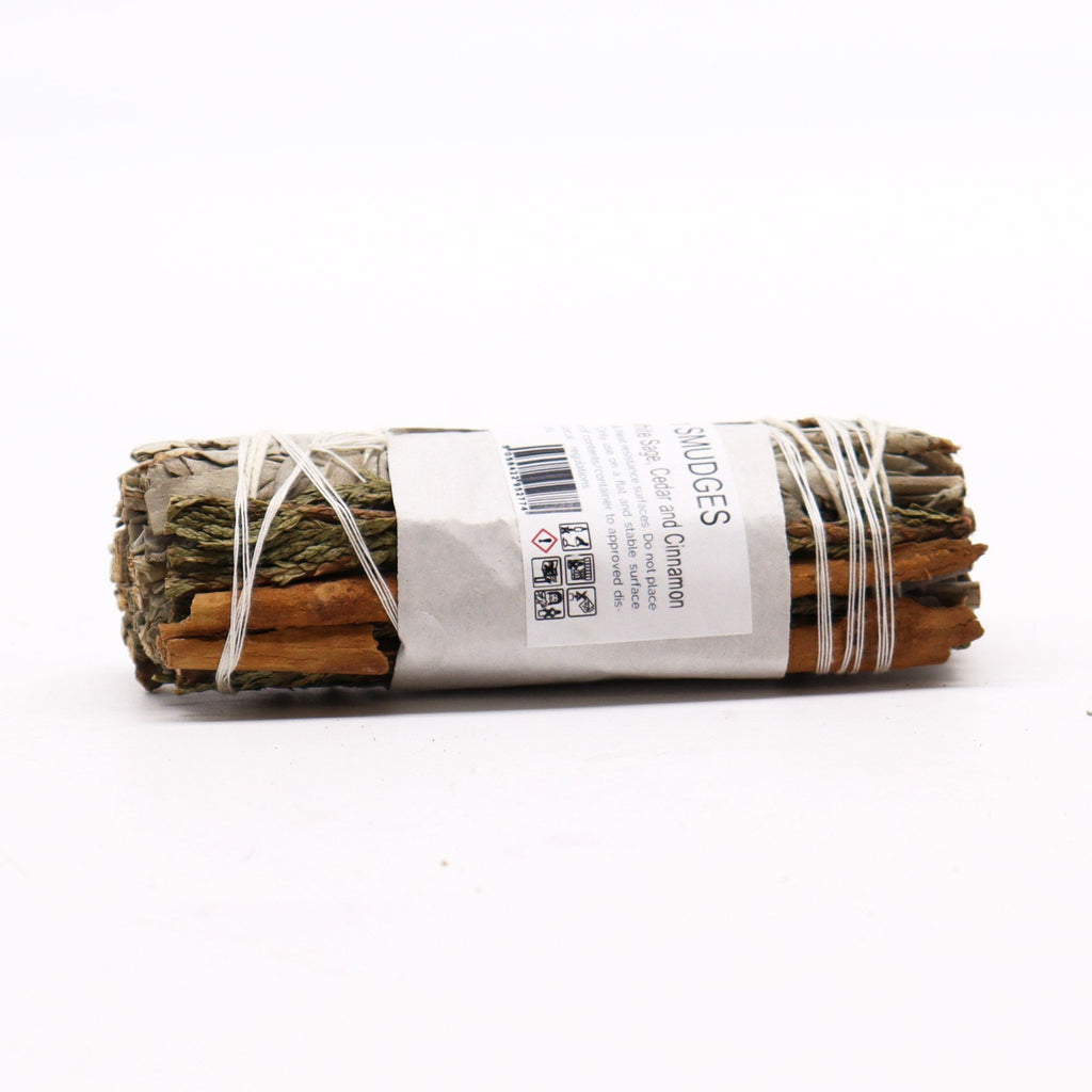 Atado de Hierba - Salvia Blanca, Cedro y Canela