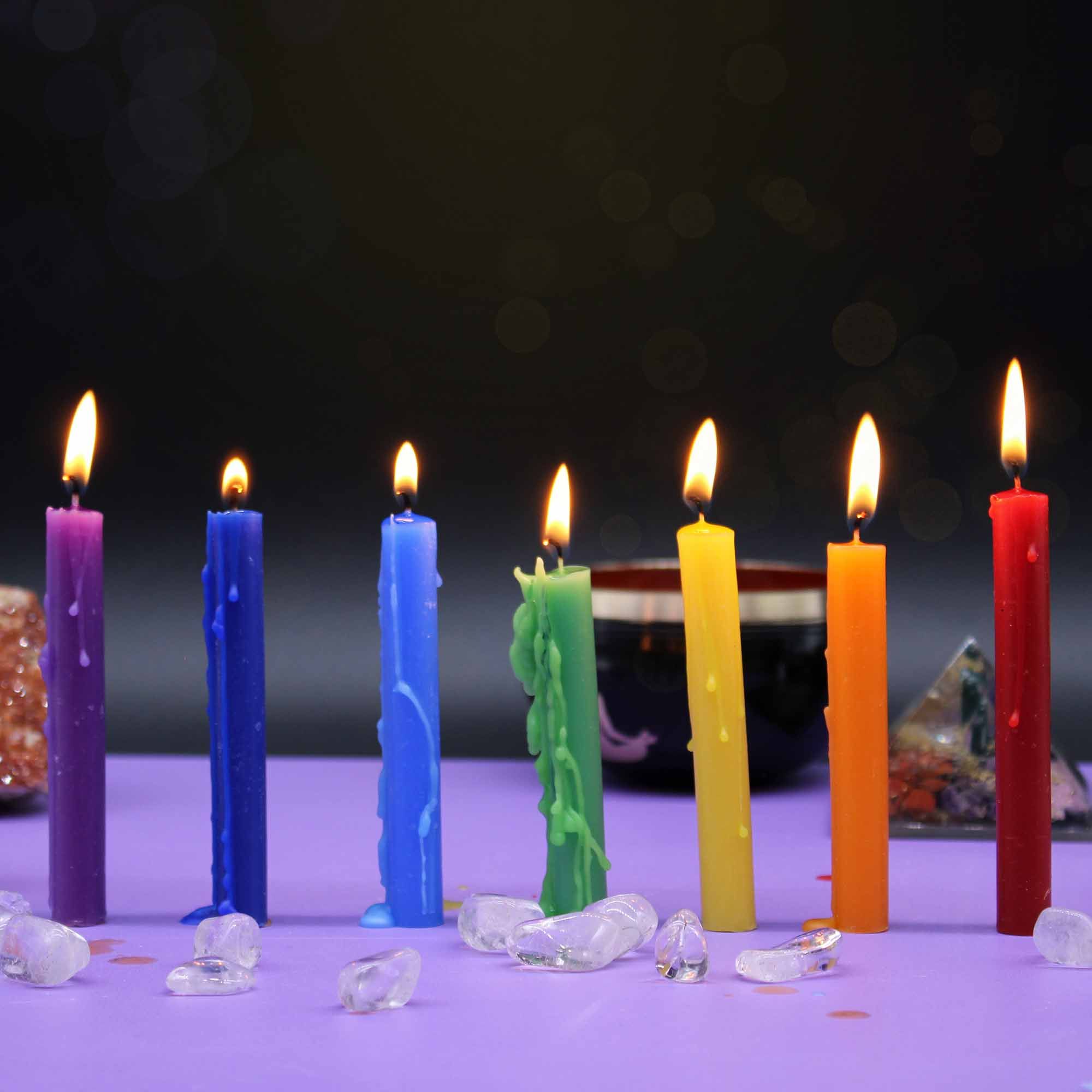 Conjunto de 10 velas - Protección